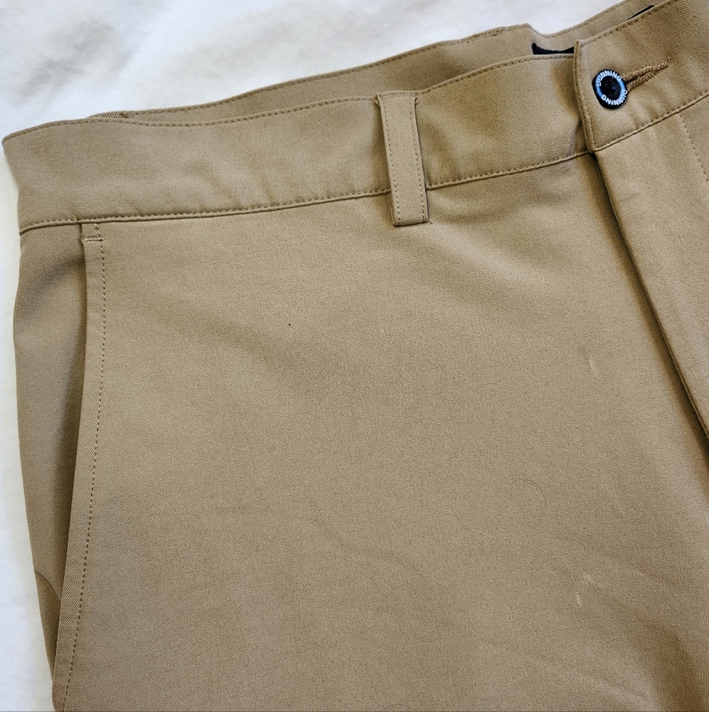Dunning men's‎ flat front khaki shorts size 34 - Picture 4 of 5